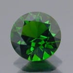 Round Brilliant Cut Chrome Diopside