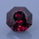 Fancy Brilliant Octagon Cut Rhodolite Garnet