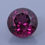 Portuguese Brilliant Cut Rhodolite Garnet