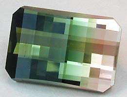 tourmaline opposed bar cut - gem stress