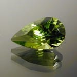 Elongated Pear Cut Peridot