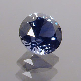 Round Brilliant Cut Sapphire, Africa, 0.52 cts - International Gem Society