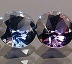 Round Brilliant Cut Sapphire Color Suite