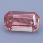 Twisted Top Emerald Cut Oregon Sunstone