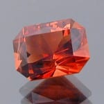 Rectangular Brilliant Cut Sunstone