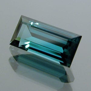 Baguette Cut Indicolite Tourmaline