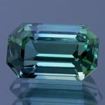 Emerald Cut Bi-Color Tourmaline