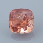 Finished version of Square Cushion Cut Sunstone