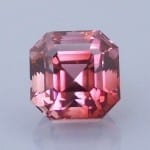 Finished version of Asscher Cut Tourmaline