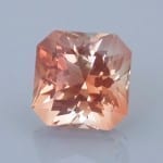 Finished version of Fancy Brilliant Square Cut Sunstone