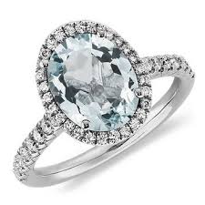 Aquamarine Gemstone Ring