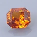 Fancy Brilliant Emerald Cut Spessartite Garnet