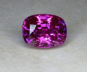 Purplish Pink Oval Sapphire