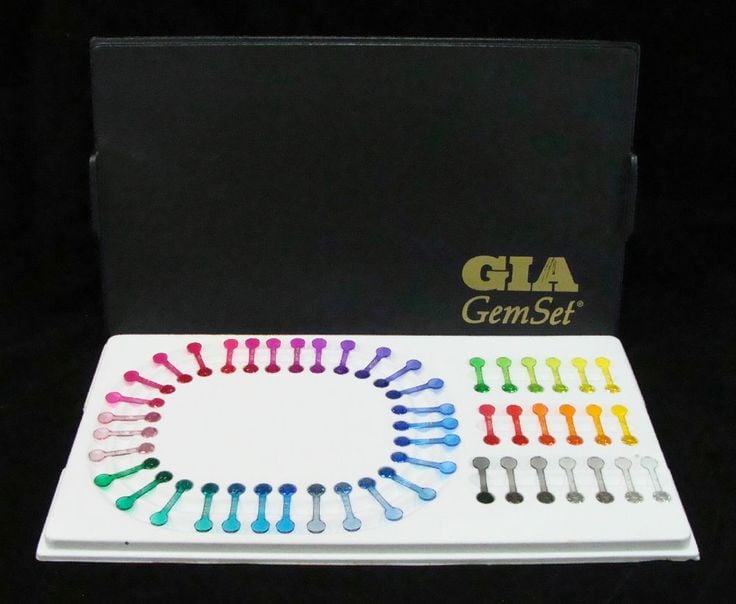 Gia on sale gem set