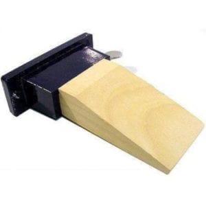 bench pin with metal holder