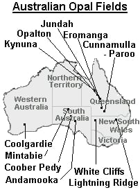 Australian Opal Fields