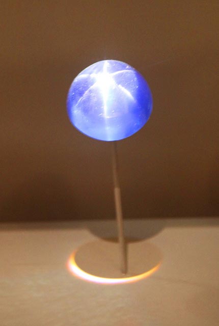 “Star of Asia Sapphire – Smithsonian Museum of Natural History – 2012-05-17” by Tim Evanson is licensed under CC By-SA 2.0