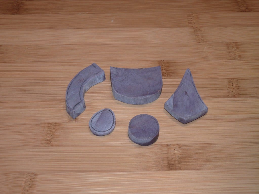 Turkish Purple Jade Preform Carvings