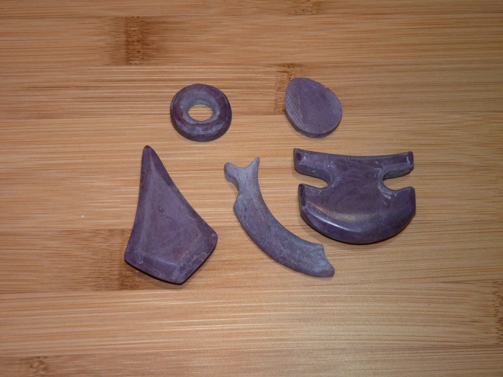 Turkish Purple Jade - Shaped Carvings