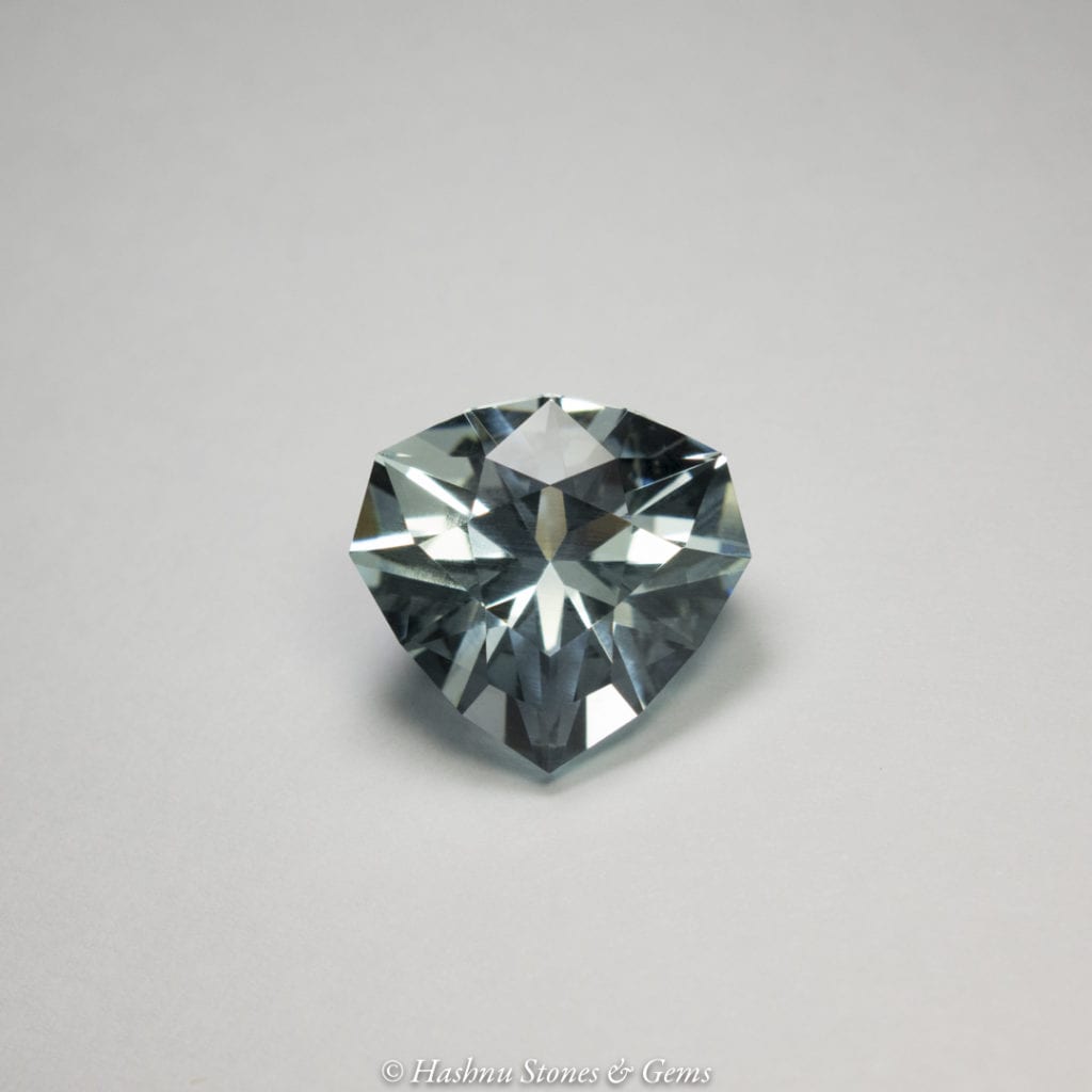 custom faceting - aquamarine