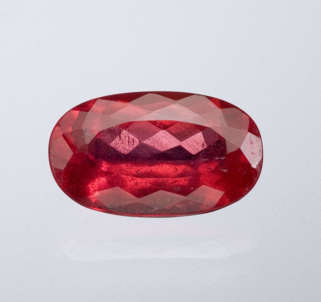 faceted rhodonite - Brazil