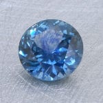 Finished version of Portuguese Brilliant Cut Sapphire