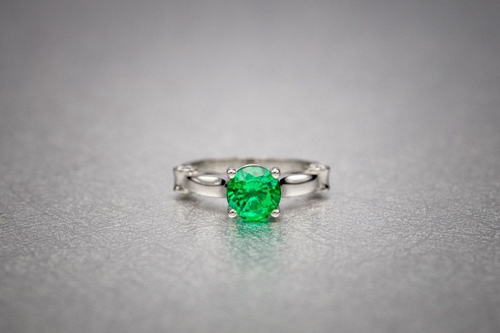 lab-created emerald ring - emerald buying guide