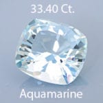 Rough version of Barion Cushion Cut Aquamarine