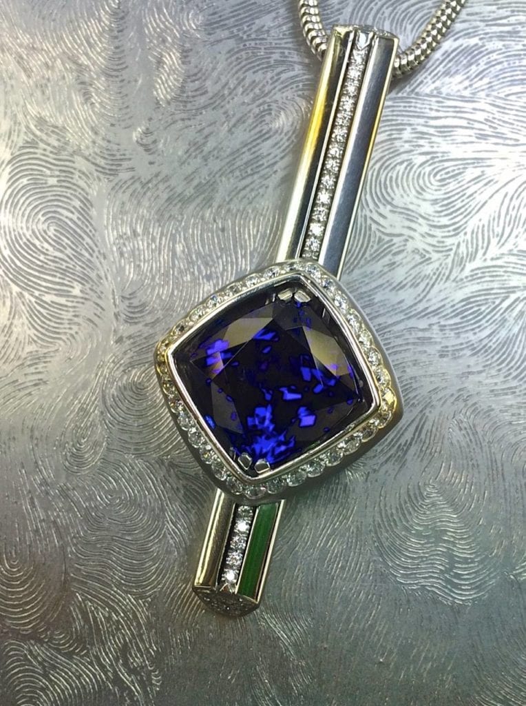 tanzanite buying - pendant