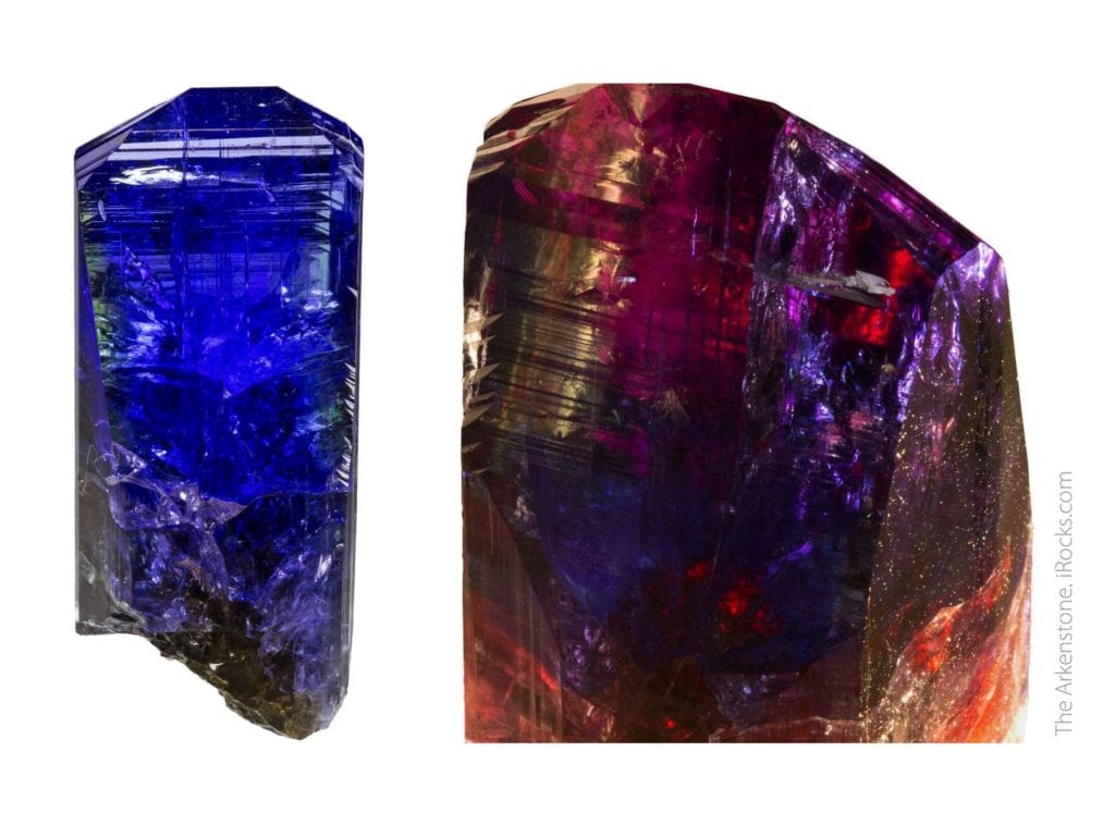 tanzanite buying - natural rough