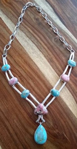 Turquoise buying - Burtis Blue and Rhodochrosite
