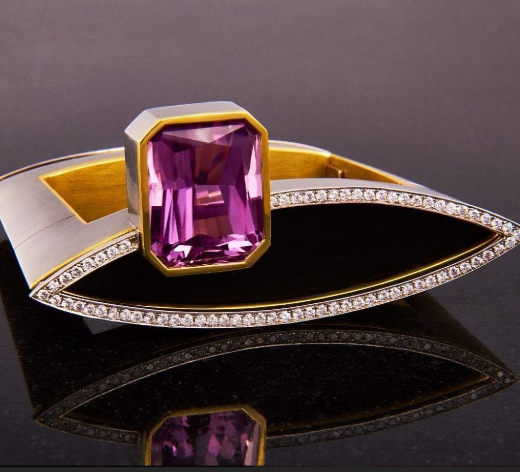 kunzite buying - bangle