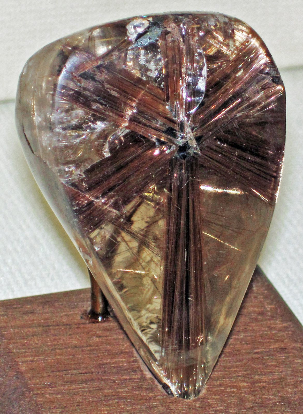 Rutilated Quartz Colorless International Gem Society