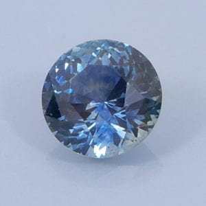 Finished version of Portuguese Brilliant Cut Sapphire