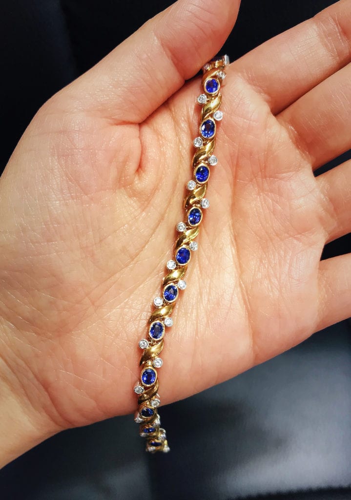 sapphire and gold - sapphire engagement ring stones