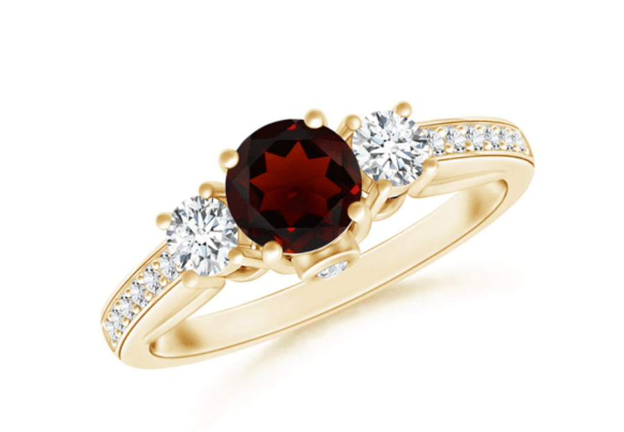 Ruby Garnet Ring - Crush On You – Moon Magic