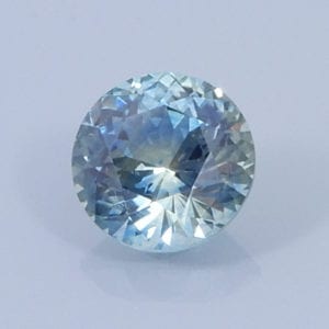 Finished version of Portuguese Brilliant Cut Sapphire