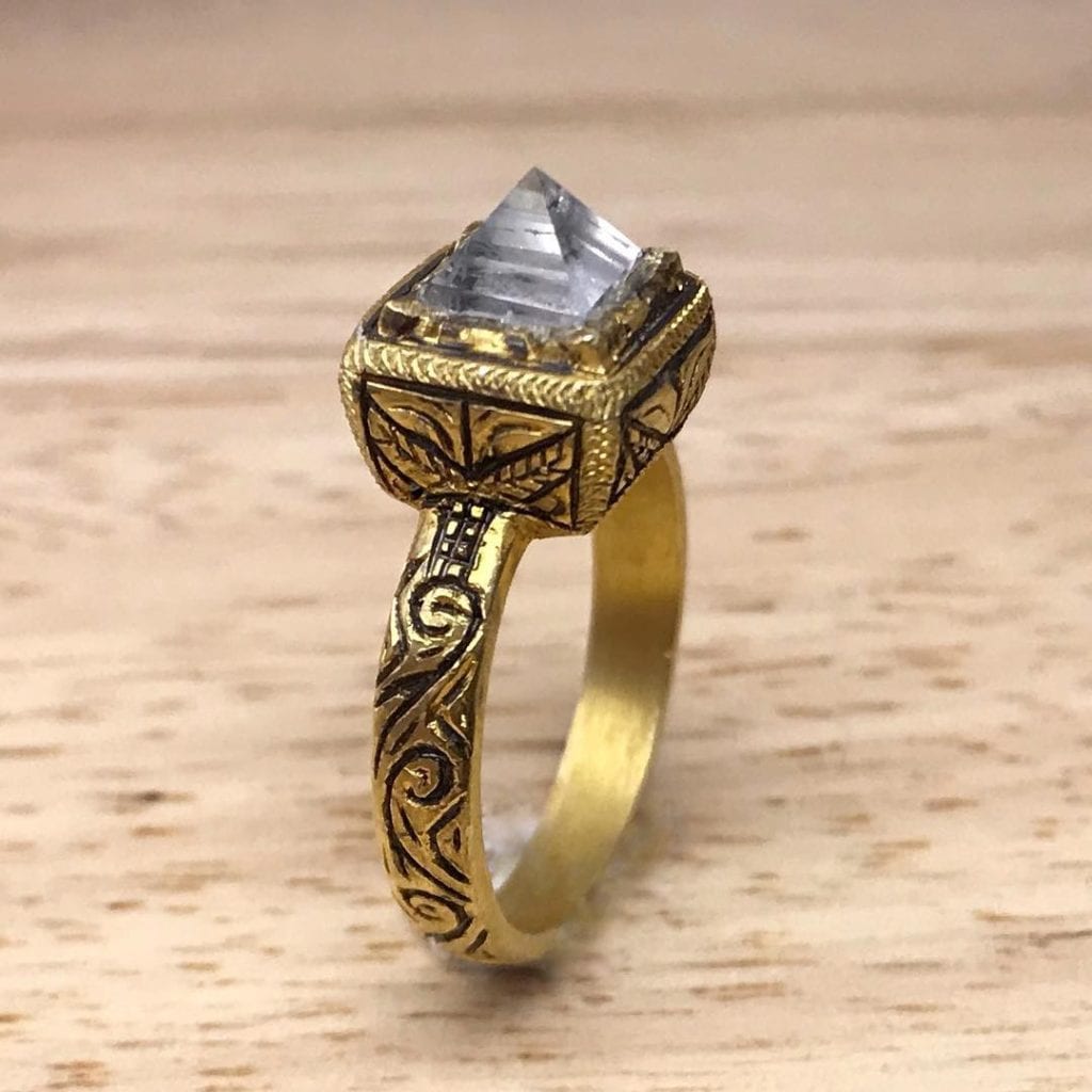 success in the gem trade - gemstone ring