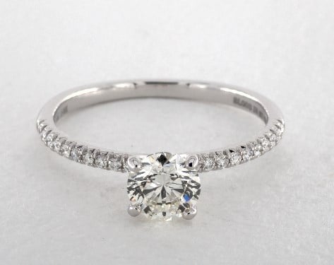 pear-shaped diamond guide - 1ct round diamond engagement ring comparison