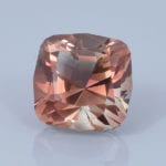 Finished version of Antique Square Cushion Cut Sunstone