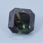 Finished version of Barion Square Cut Sapphire