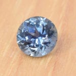Finished version of Fancy Round Brilliant Cut Sapphire