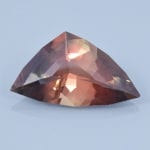 Finished version of Mixed Cushion Triangle Cut Sunstone