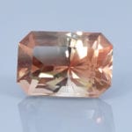 Finished version of Modified Barion Emerald Cut Sunstone