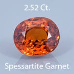 Rough version of Fancy Twisted Round Brilliant Cut Spessartite Garnet