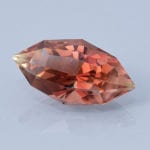 Finished version of Fancy Angular Marquise Cut Sunstone