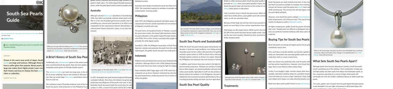 South Sea Pearls The Complete Guide International Gem Society