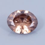 Finished version of Oval Cut Zircon