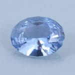 Finished version of Oval Cut Sapphire