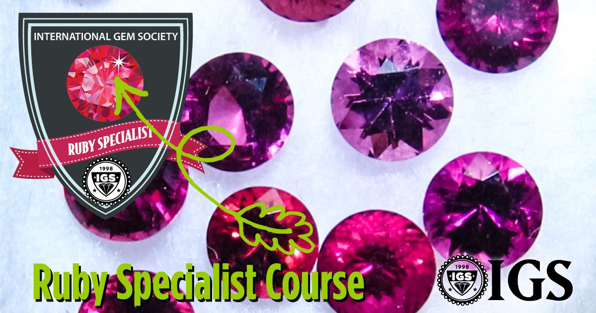 Ruby Specialist Mini Course Online Diamonds and Gemology Class